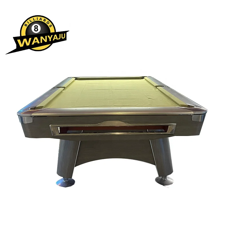 2024 Cheap Price Special Designs Indoor Outdoor Competition Standard All Size Solid Wood Slate Top Billiards Pool Table For Sell