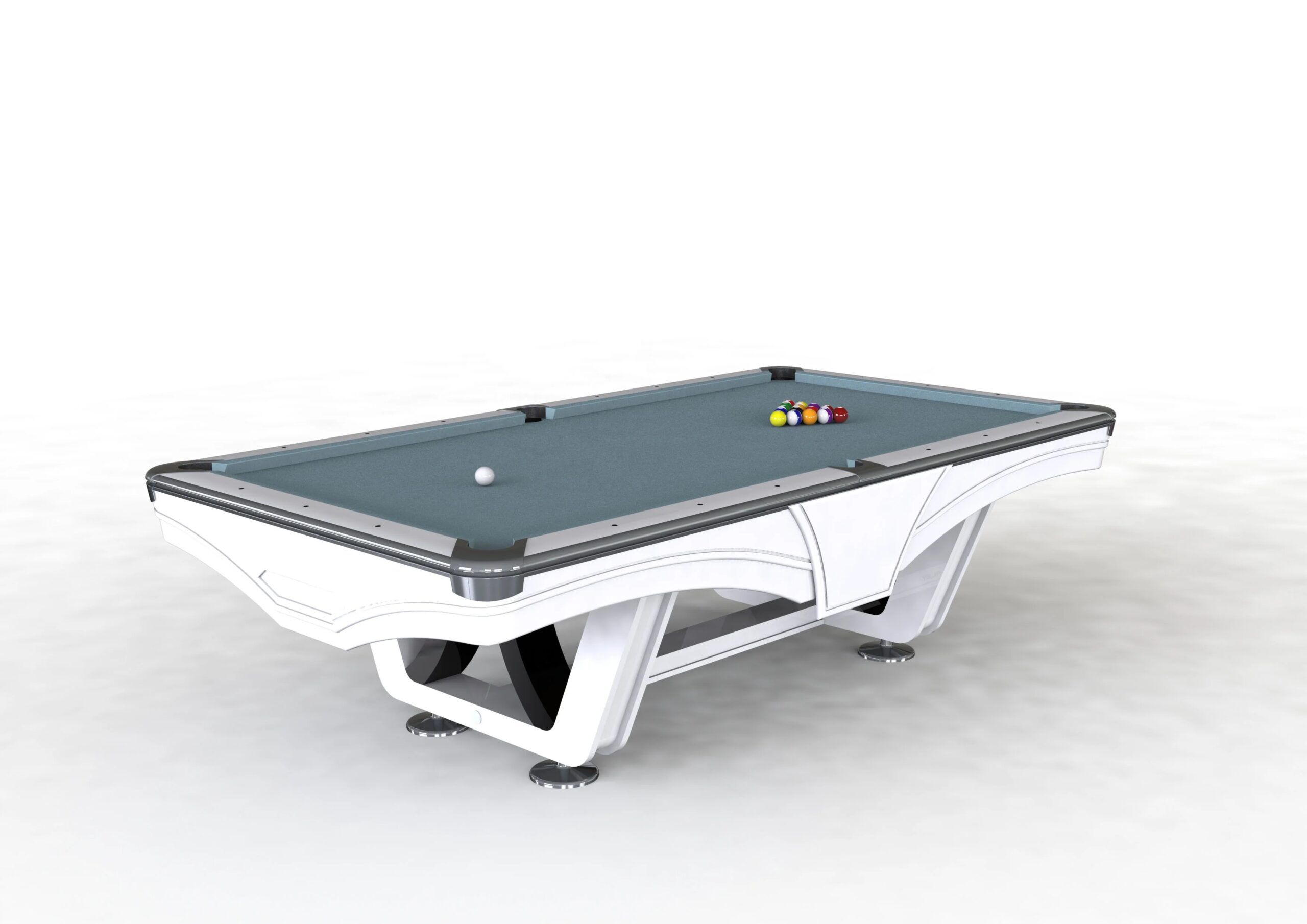 Factory Direct Sell American Style Automatic Ball Return System 9FT Pool Billiard Tables With Natural Slate Professional Felt - Image 2
